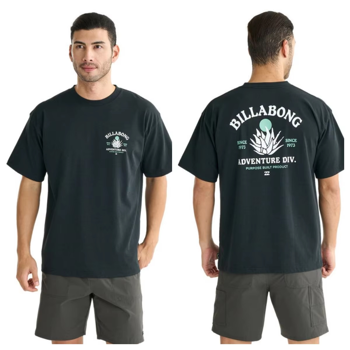Outdoor Adventure Brands - แอดเวนเจอร์ ดิวิชั่น แบรนด์ไลฟ์สไตล์สำหรับเล่นเซิร์ฟกลางแจ้งเสื้อยืดผ้าฝ้ายเสื้อยืดกราฟิกผู้ชายผู้หญิงฤดูร้อนสตรีทแวร์