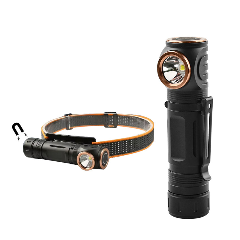 Headlamp Waterproof Rechargeable - ไฟฉายคาดศีรษะแบบชาร์จ USB สำหรับตั้งแคมป์ ปรับแต่งได้ 7 โหมด