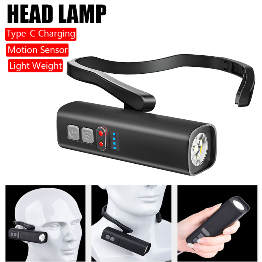 ไฟหน้าแบบหนีบหูซุปเปอร์ไบรท์ไฟ - Headlamp Waterproof Rechargeable บทวิจารณ์และราคา