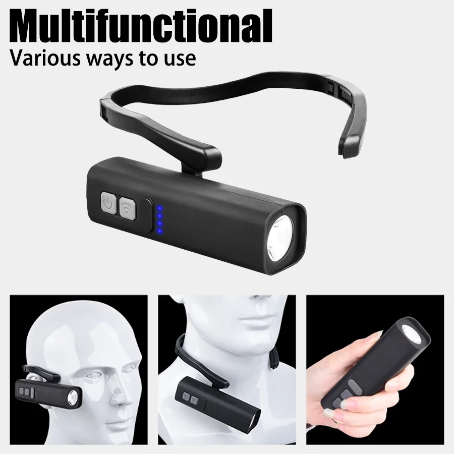 ไฟหน้าแบบหนีบหูซุปเปอร์ไบรท์ไฟ - Headlamp Waterproof Rechargeable บทวิจารณ์และราคา