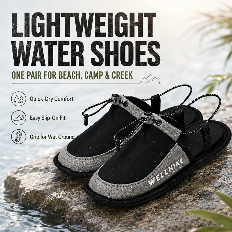 รองเท้าแตะแห้งเร็วสำหรับตั้งแค - Outdoor Adventure Shoes บทวิจารณ์และราคา