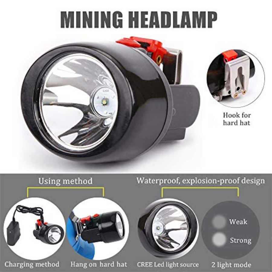 ไฟฉายคาดศีรษะ LED แบบชาร์จได้  - Headlamp Waterproof Rechargeable บทวิจารณ์และราคา