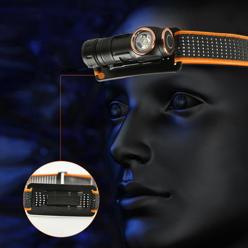 ไฟฉายคาดศีรษะแบบชาร์จ USB สำหร - Headlamp Waterproof Rechargeable บทวิจารณ์และราคา