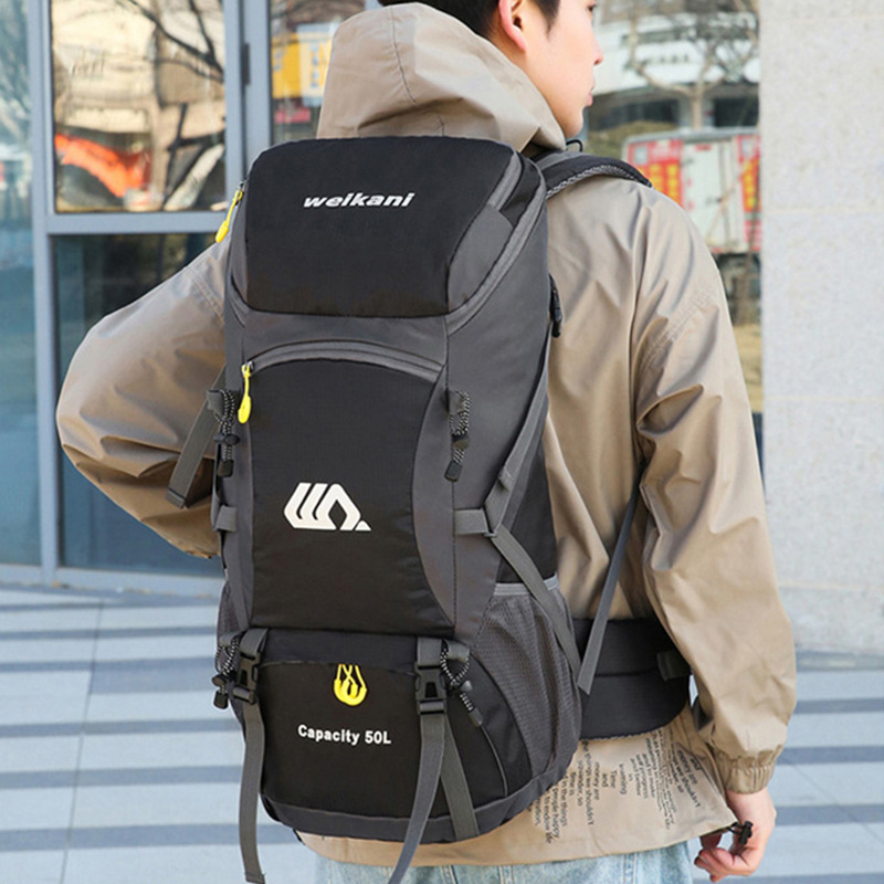 50L กระเป๋าเป้สะพายหลังผู้ชายข - Outdoor Adventure Shoes บทวิจารณ์และราคา