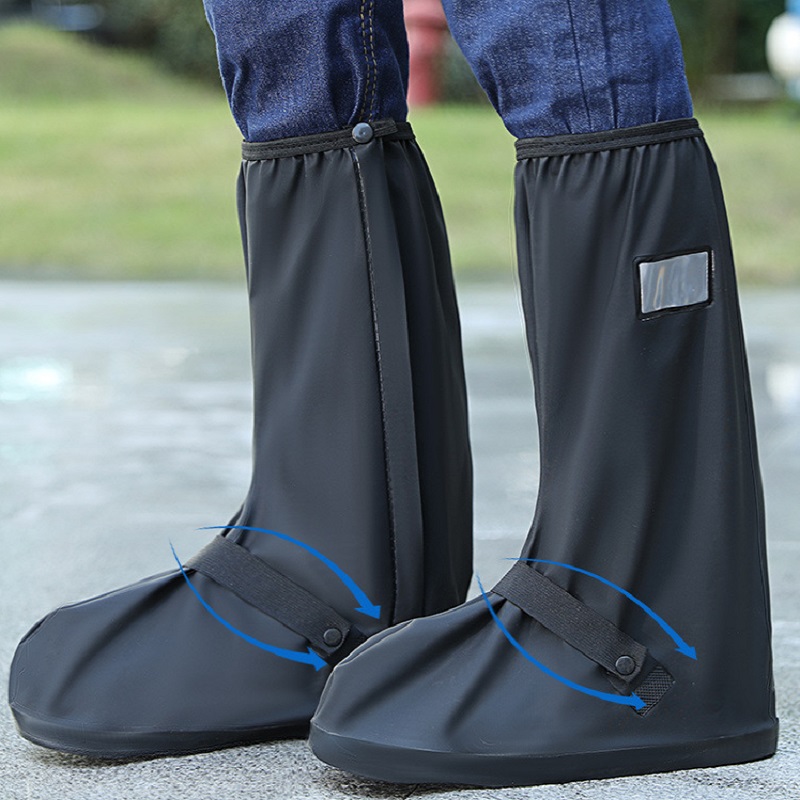 1 คู่ ที่หุ้มรองเท้ากันฝนแบบสู - Outdoor Adventure Shoes บทวิจารณ์และราคา